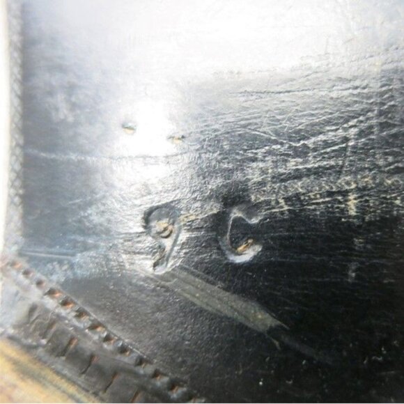 Vintage Hanover Exotic Alligator Monk Strap Loafers Brown Dress Shoes Italy 9C - Picture 12 of 12